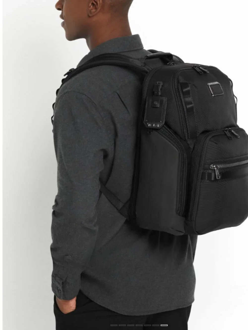 New TUMI Alpha Bravo Search Backpack 15 Inch Computer Charcoal